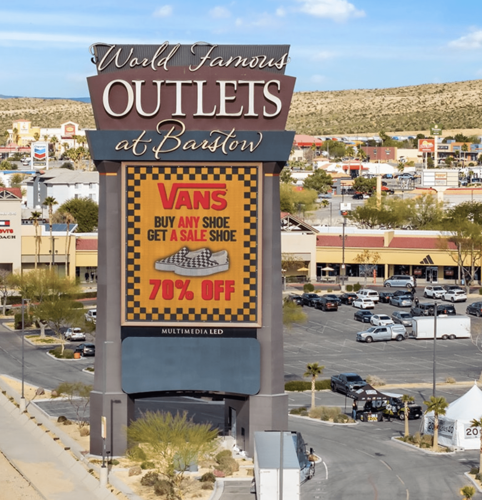 Optional Stop: Barstow Factory Outlets