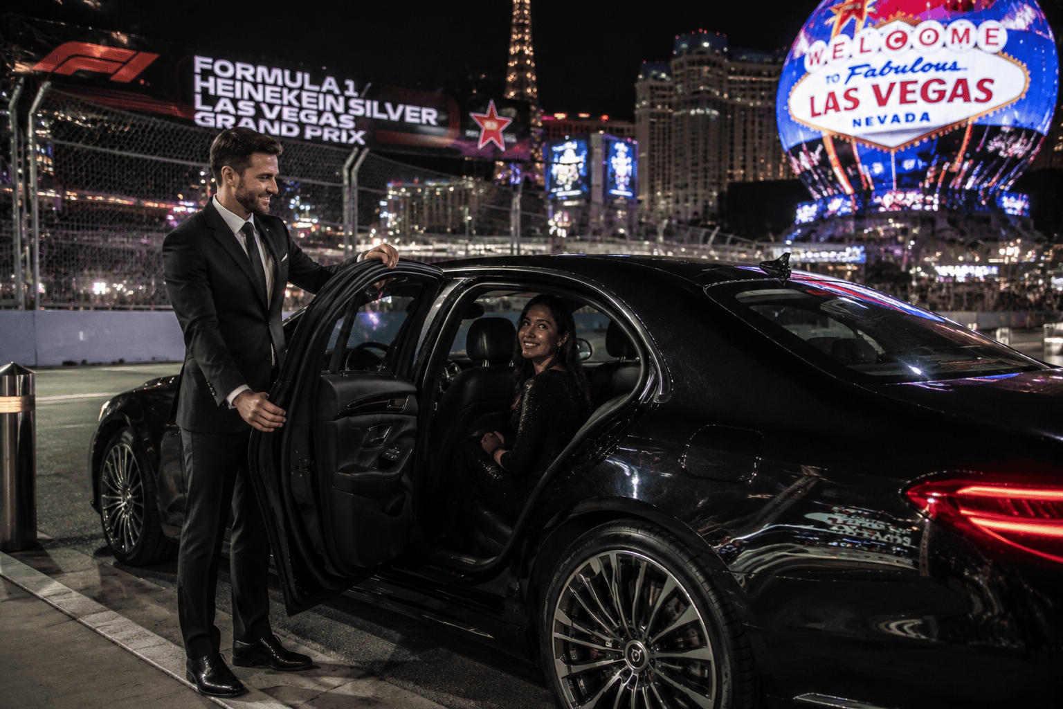 Executive Transportation During the F1 Las Vegas Grand Prix