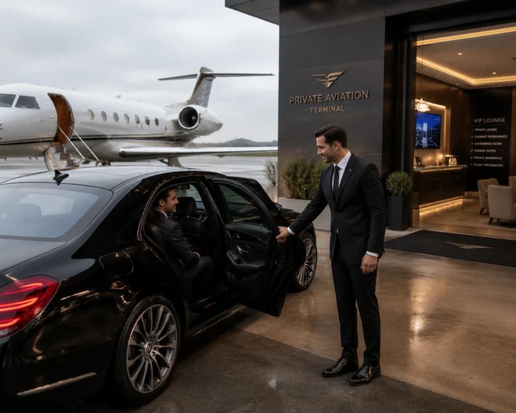 Coordinate Commercial and Private Aviation Arrivals