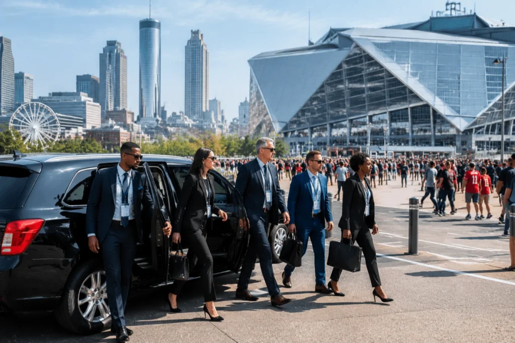 Corporate transport During Atlanta World Sports Events