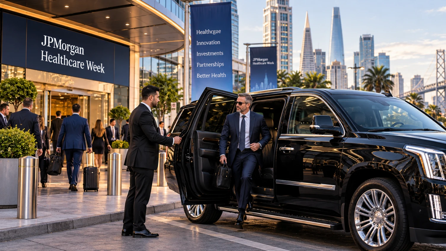 JPMorgan Healthcare Conference transport